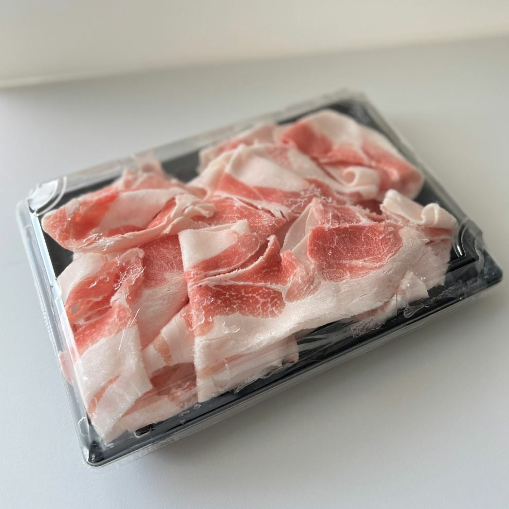 アグー豚(F1種) 南ぬ豚 しゃぶしゃぶ用切り落とし ウデ（カタ）400g+